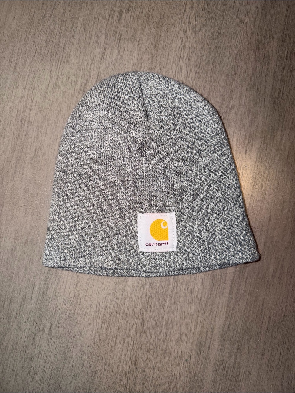 Carhartt Kids' Gray Knit Beanie - Cozy Winter Hat